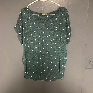 Green Maurice’s top! Size large